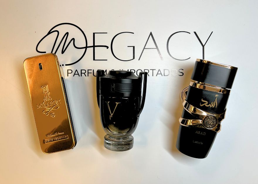 PROMOÇÃO COMPRE 1 LEVE 3 - One Million, Invictus Victory e Assad Lattafa - Queima de Estoque 🔥 - 50ml Cada