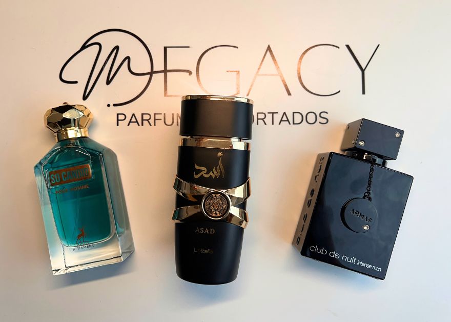 PROMOÇÃO COMPRE 1 LEVE 3 - Assad Lattafa, Club de Nuit e So Candid pour Homme - Queima de Estoque - 50ml Cada