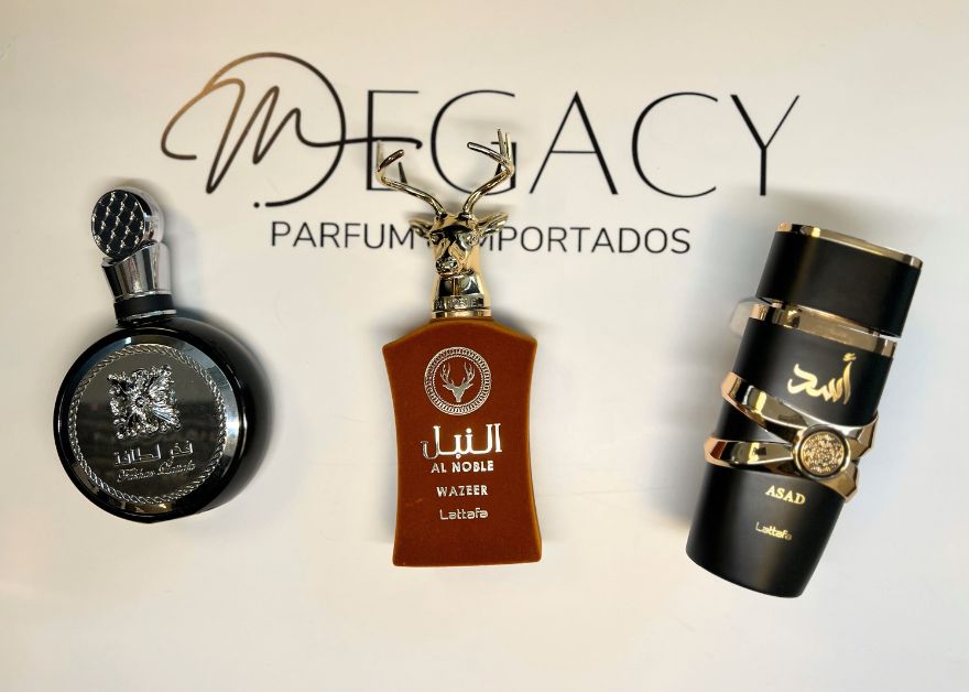 PROMOÇÃO COMPRE 1 LEVE 3 - Lattafa Fakhar, AL Noble Wazeer e Assad Lattafa - Queima de Estoque 🔥 - 50ml Cada
