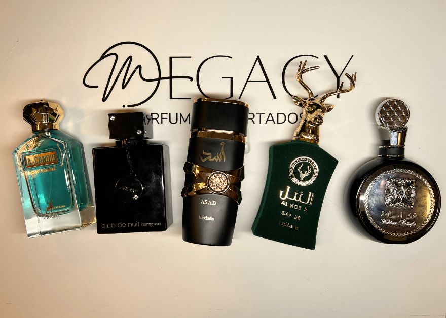 PROMOÇÃO COMPRE 2 LEVE 5 - Club de nuit, So Candid, Lattafa Fakhar, AL Noble Ameer e Assad Lattafa - Queima de Estoque - 50ml Cada